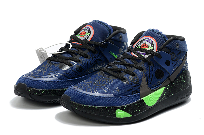 2002 Nike Kevin Durant 13 Blue Black Green